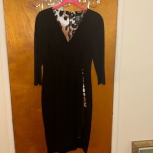 Black/Leopard Jax Dress